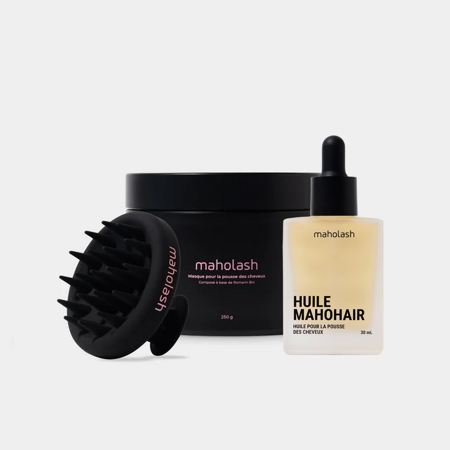 Le pack Masque + Huile + Brosse